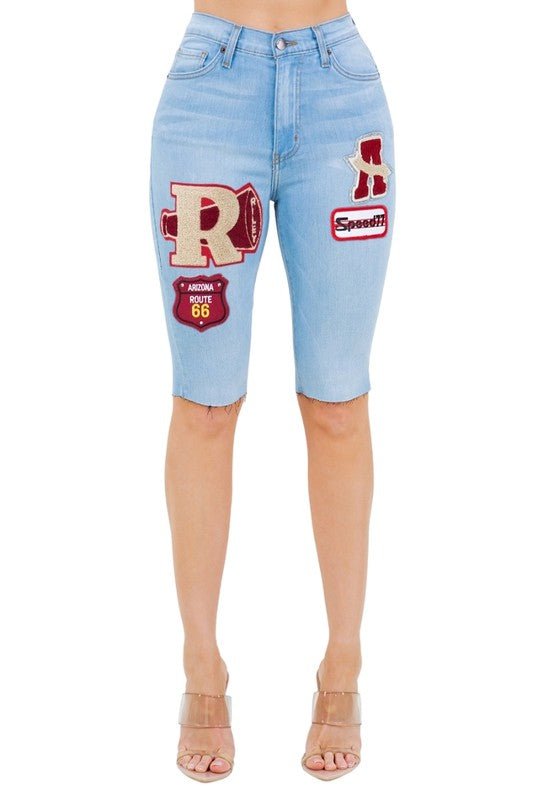 Racer Bermuda Short - JUST - JEN BOUTIQUE