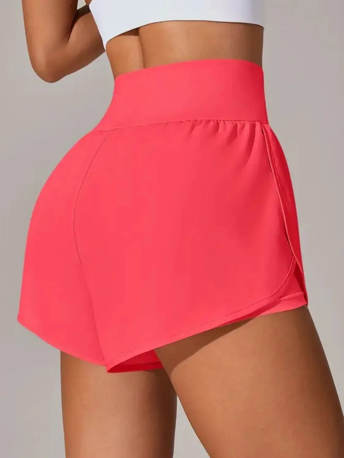 Pocketed High Waist Active Shorts - JUST - JEN BOUTIQUE
