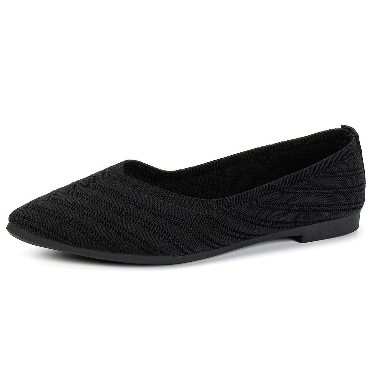 Mesh Point Toe Solid Color Slip - Ons - JUST - JEN BOUTIQUE