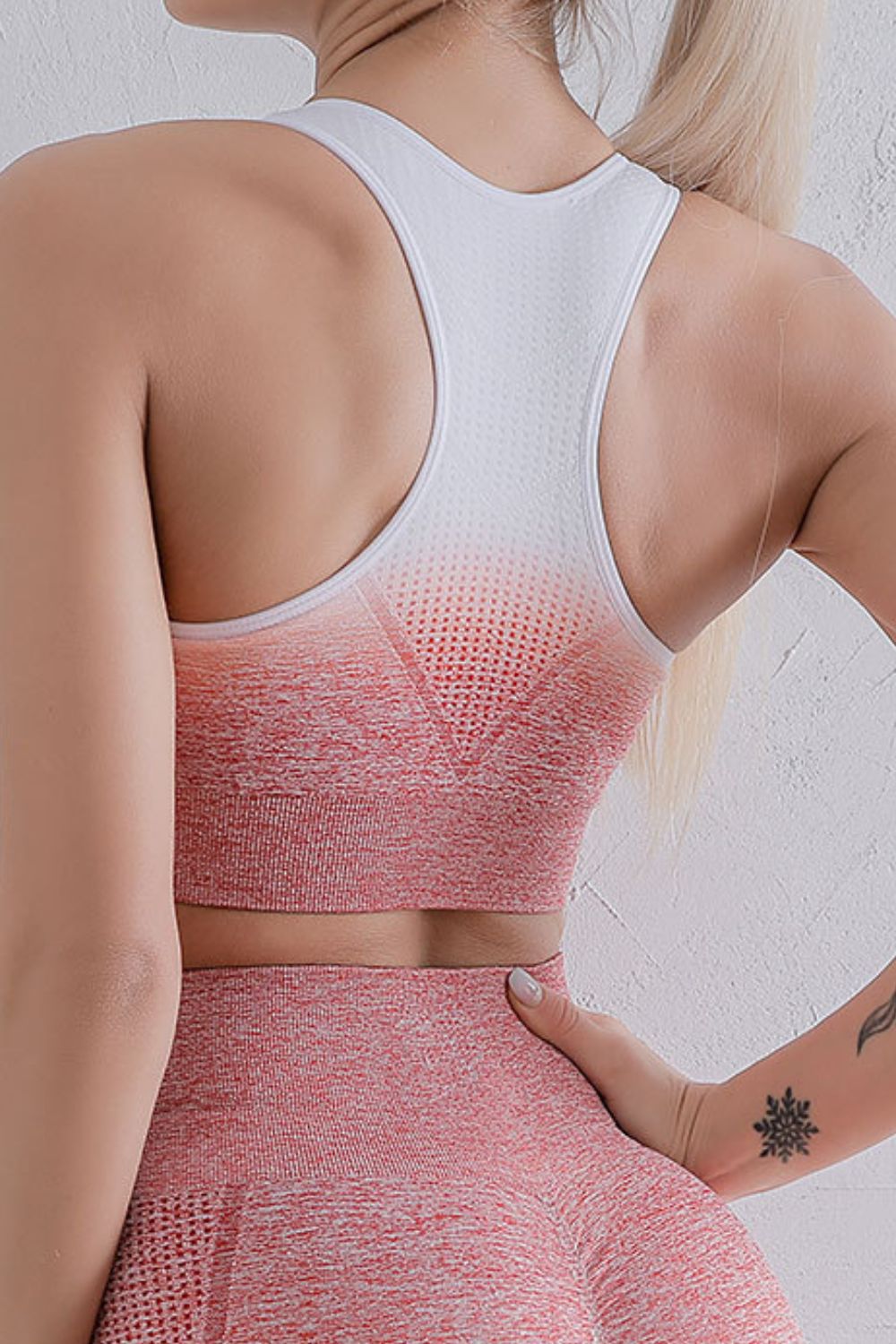 Gradient Sports Bra and Leggings Set - JUST - JEN BOUTIQUE