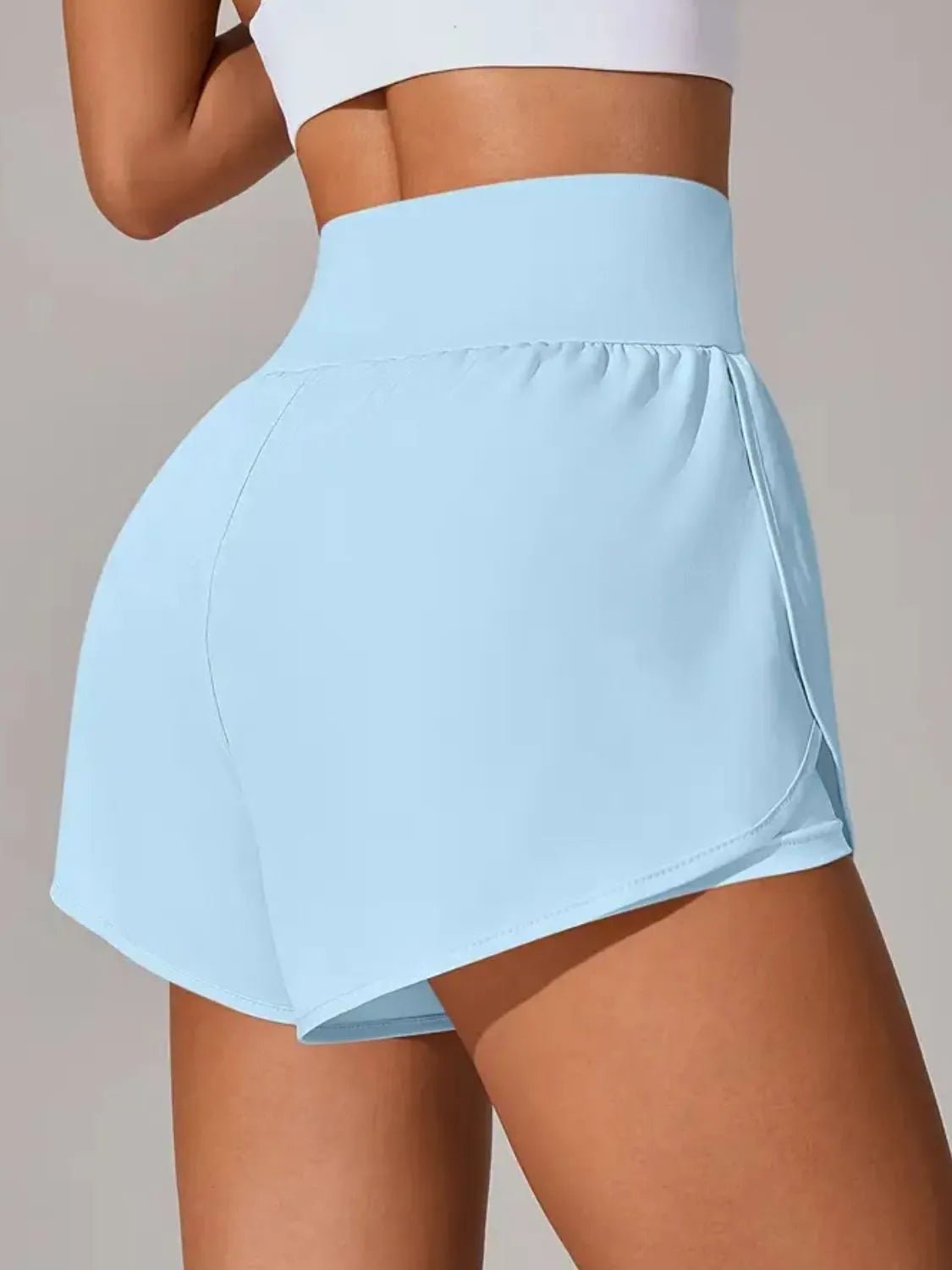 Pocketed High Waist Active Shorts - JUST - JEN BOUTIQUE