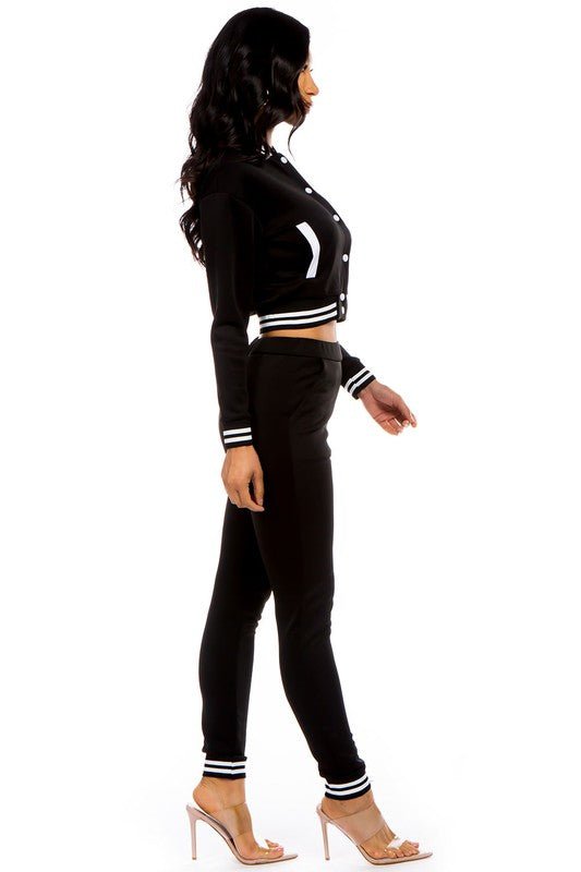 TWO PIECE PANT SET - JUST - JEN BOUTIQUE