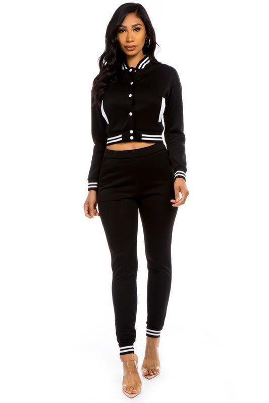 TWO PIECE PANT SET - JUST - JEN BOUTIQUE