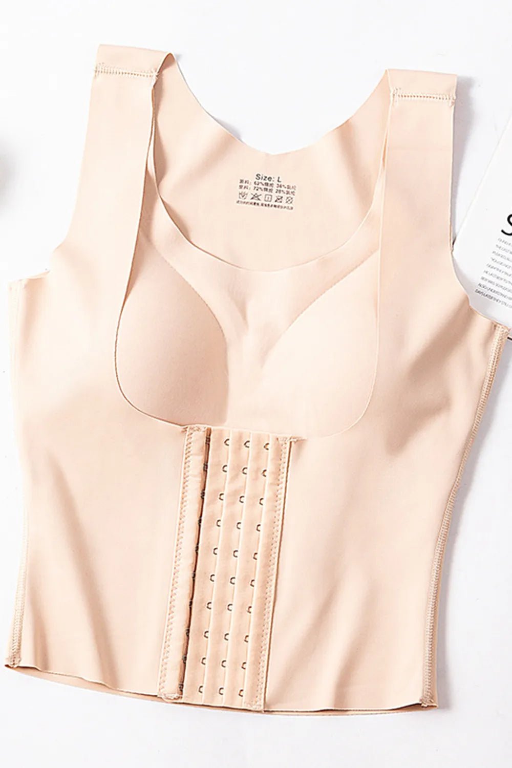 Basic Bae Scoop Neck Shapewear Tank with Removable Paddings - JUST - JEN BOUTIQUE