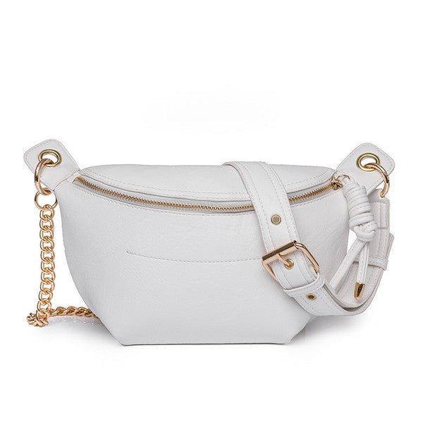 Luxe Convertible Sling Belt Bum Bag - JUST - JEN BOUTIQUE