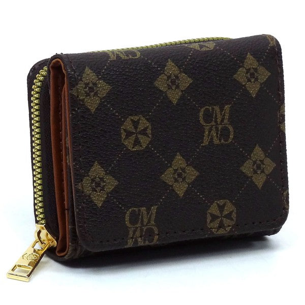 CM Monogram Tri-fold Wallet