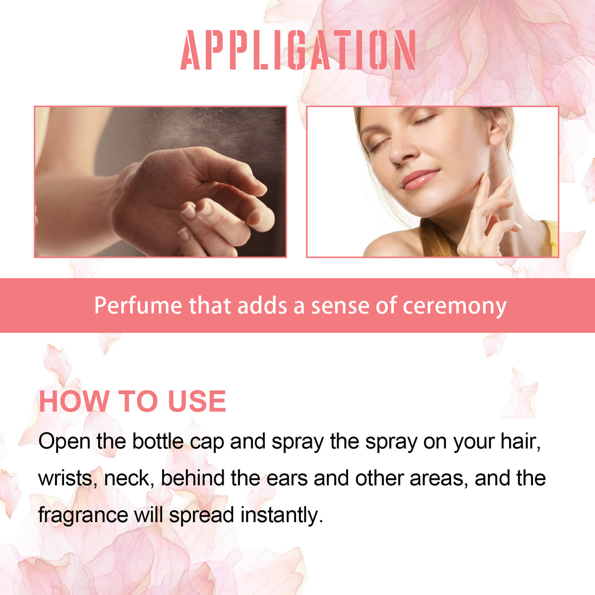 Perfume Spray Fresh Lasting Fragrance Non - Pungent Women's Date Perfume Spray - JUST - JEN BOUTIQUE