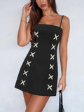 Contrast Mini Cami Dress - JUST - JEN BOUTIQUE