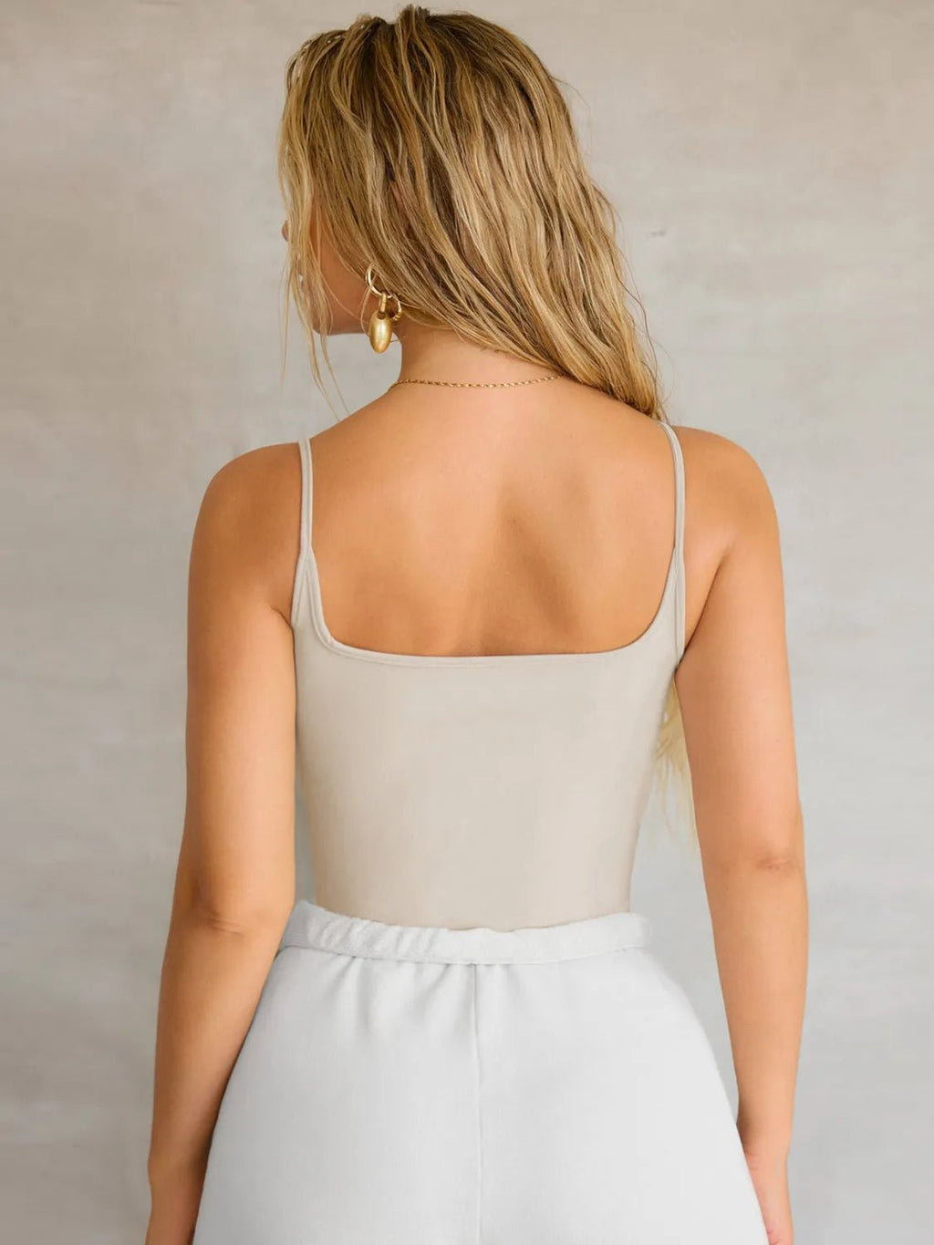 Square Neck 2 Piece Cami - JUST - JEN BOUTIQUE