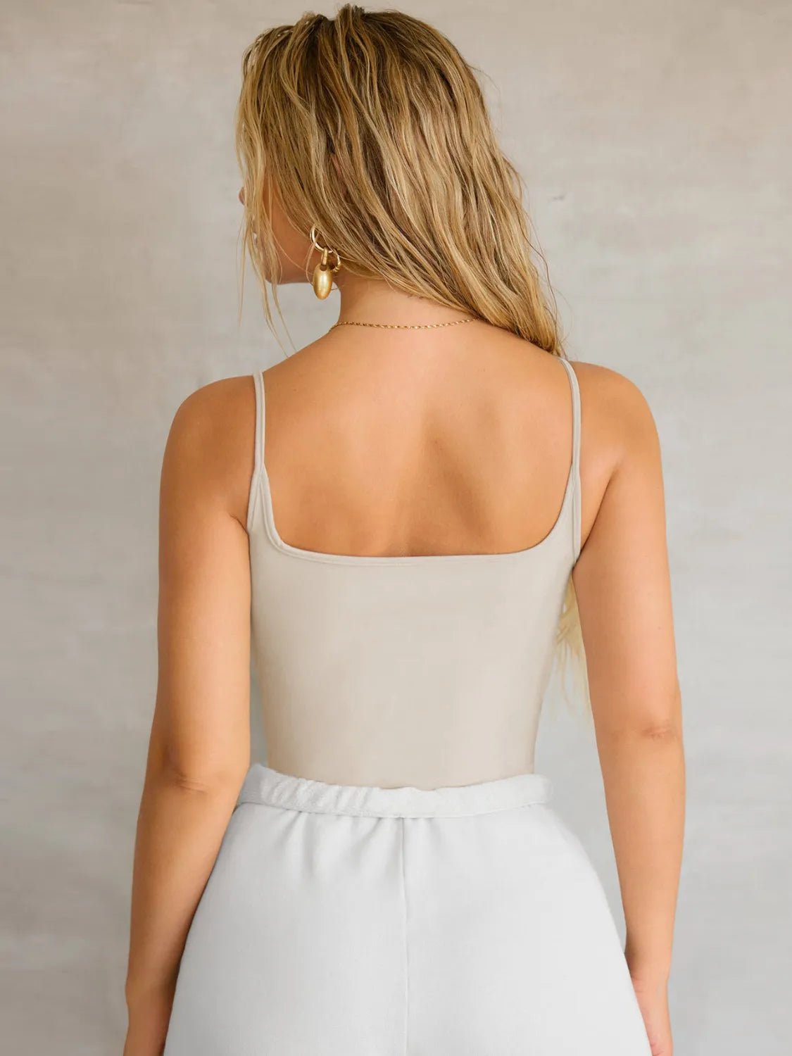 Square Neck 2 Piece Cami - JUST - JEN BOUTIQUE