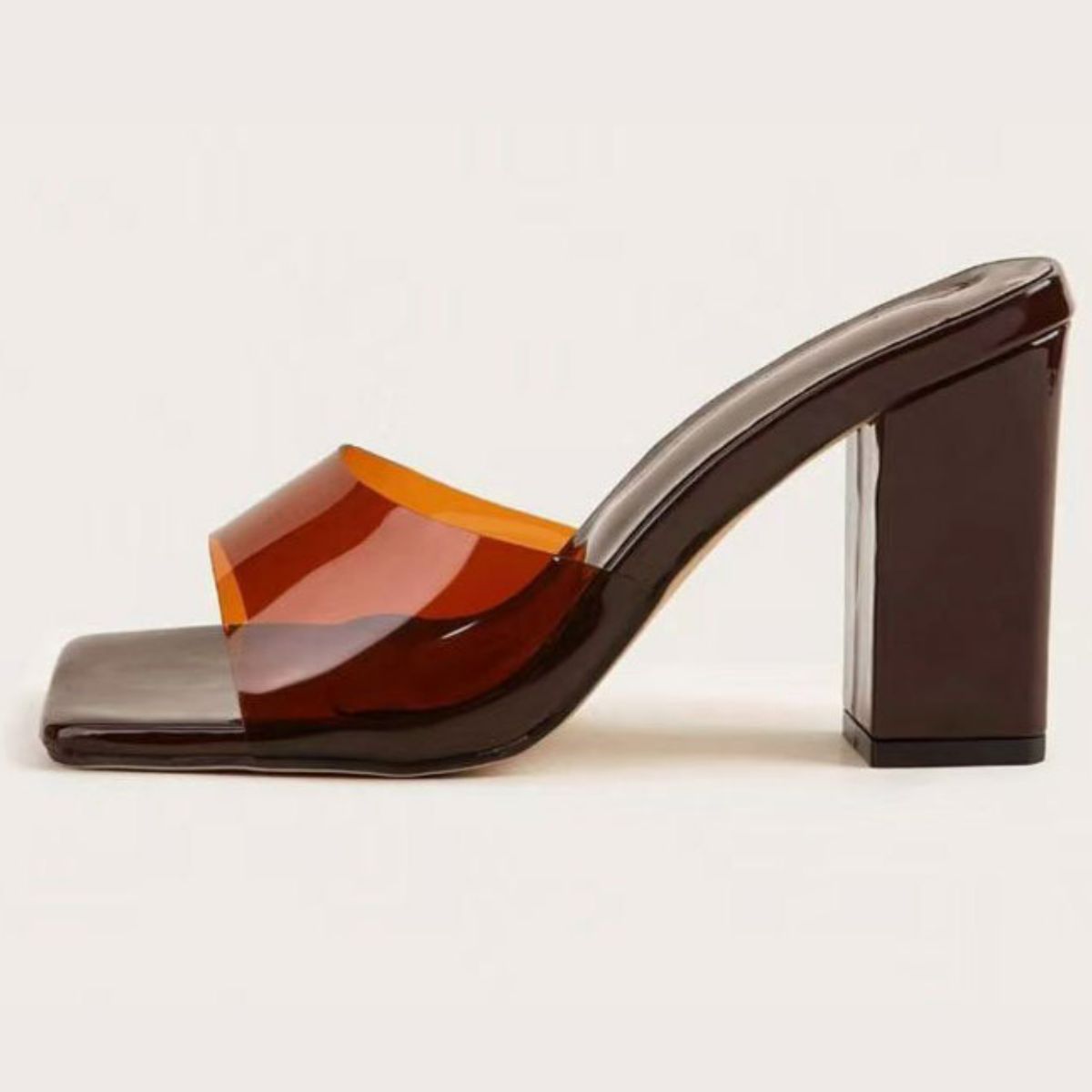 Square Toe Block Heels Sandals - JUST - JEN BOUTIQUE