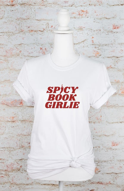 Spicy Book Girlie Graphic Tee