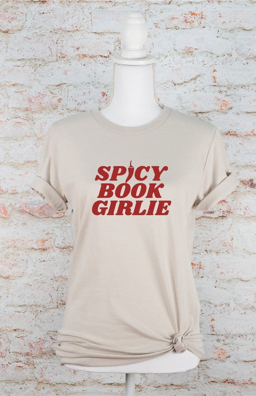 Spicy Book Girlie Graphic Tee