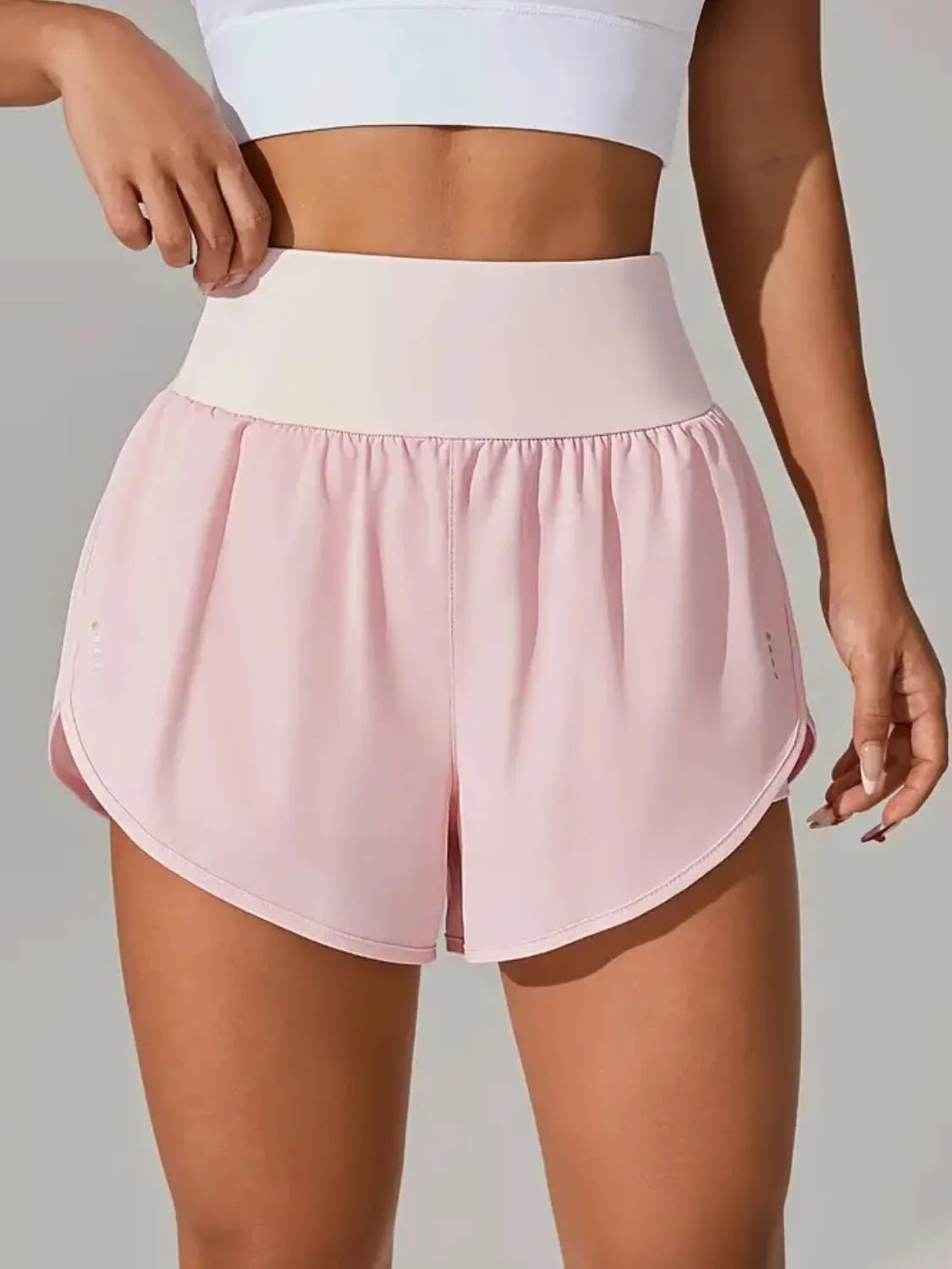 Pocketed High Waist Active Shorts - JUST - JEN BOUTIQUE