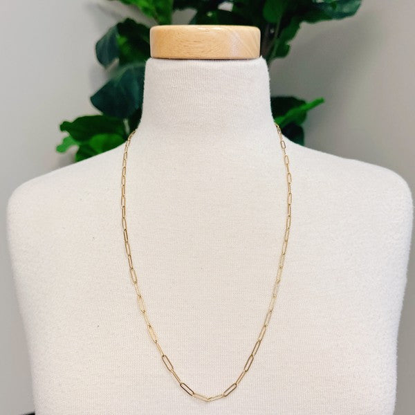 Over Your Heart Dainty Link Chain Necklace