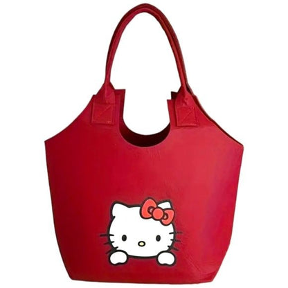 HELLO KITTY Spacious Sturdy Tote In Two Different Colors SOLD Separately