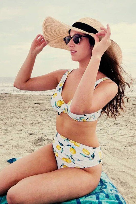 Sun Straw Hat Wide Brim UPF 80 Summer Hat - JUST - JEN BOUTIQUE