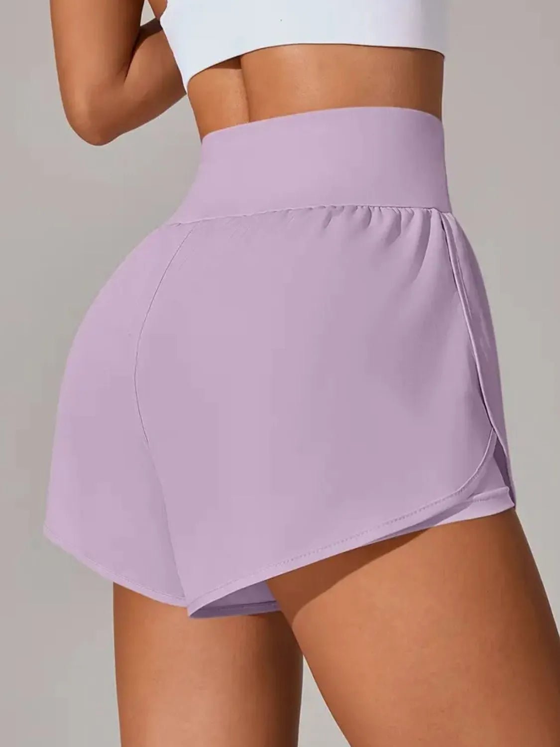 Pocketed High Waist Active Shorts - JUST - JEN BOUTIQUE