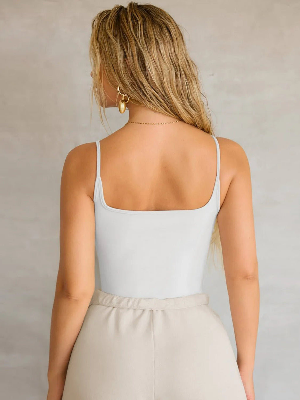Square Neck 2 Piece Cami - JUST - JEN BOUTIQUE