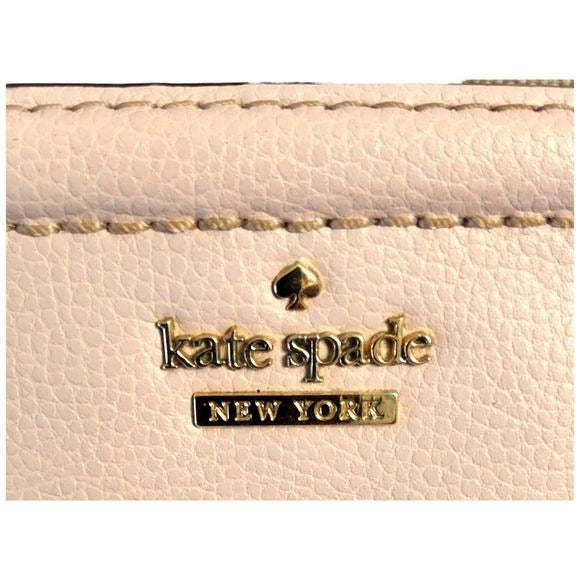 KATE SPADE NEW YORK Pale Pink Multi Pocket Wristlet Wallet