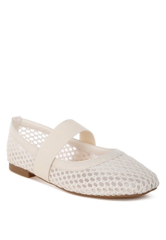 Nayela Mid - Foot Strap Ballerinas - JUST - JEN BOUTIQUE