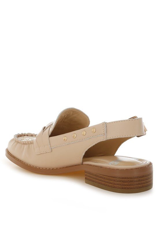 Remykin Braided Penny Strap Loafers - JUST - JEN BOUTIQUE