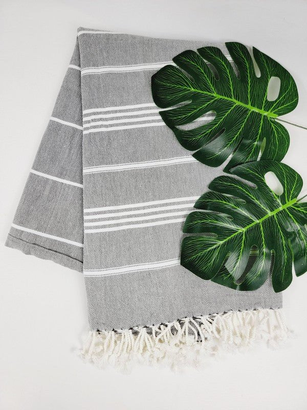Easy carry Quick Dry Towel, Authentic Turkish Towe - JUST - JEN BOUTIQUE