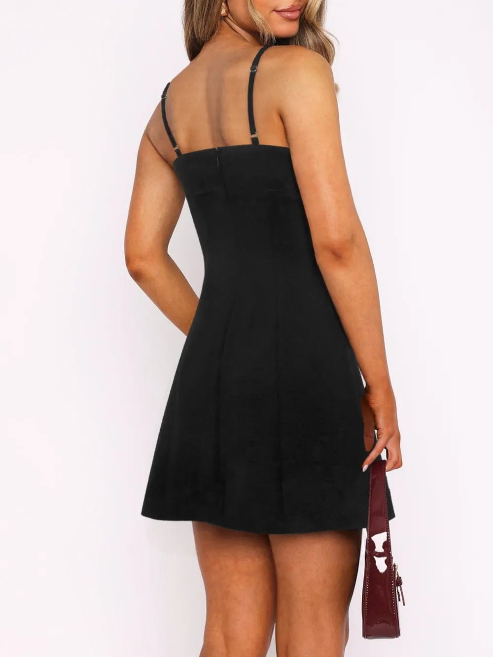 Contrast Mini Cami Dress - JUST - JEN BOUTIQUE