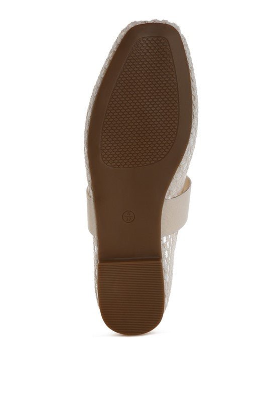 Nayela Mid - Foot Strap Ballerinas - JUST - JEN BOUTIQUE