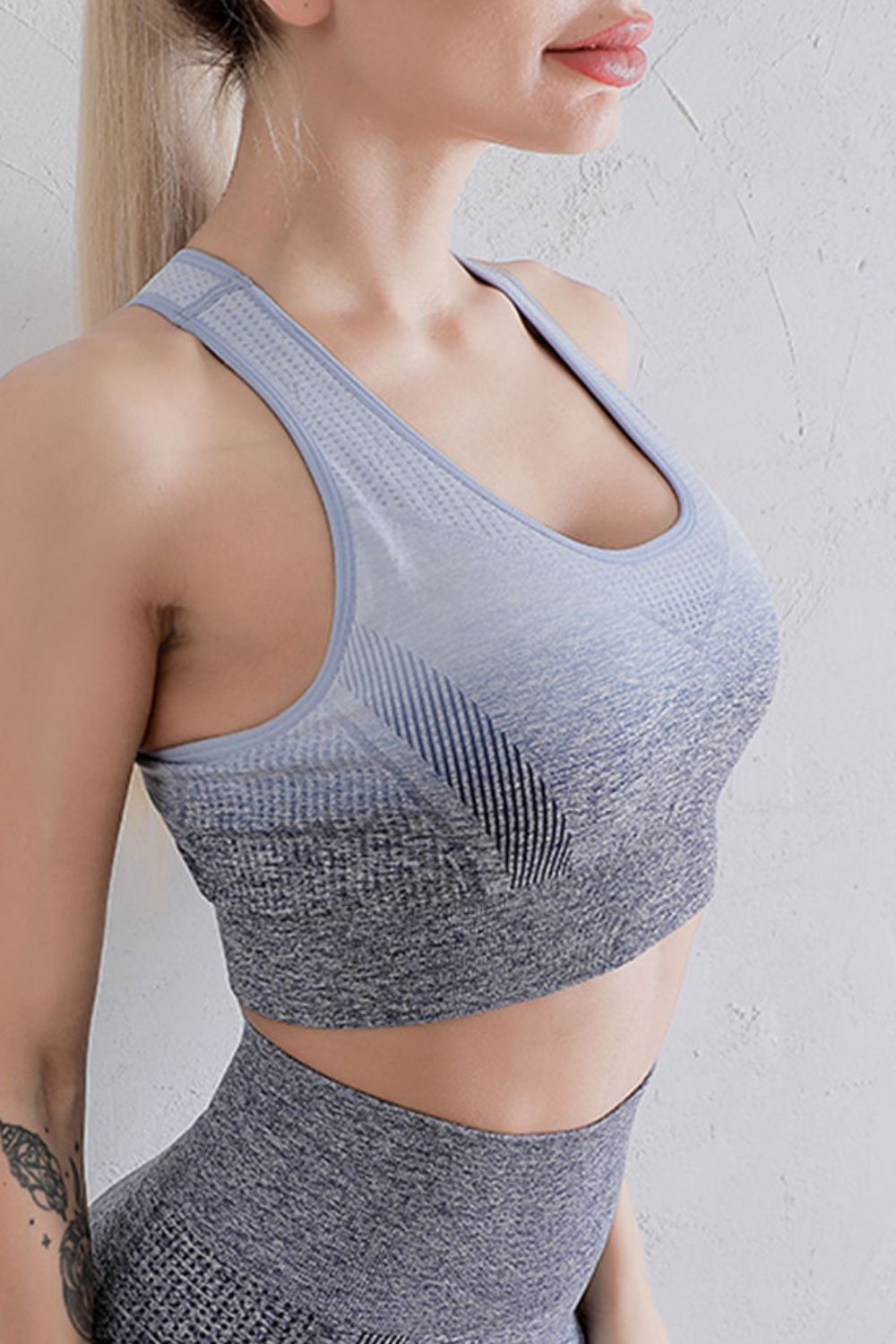 Gradient Racerback Sports Bra - JUST - JEN BOUTIQUE
