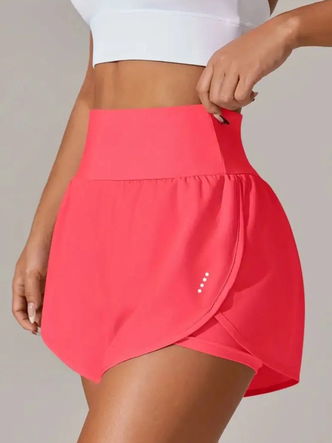 Pocketed High Waist Active Shorts - JUST - JEN BOUTIQUE
