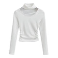 Warm long sleeved slim fit base T-shirt