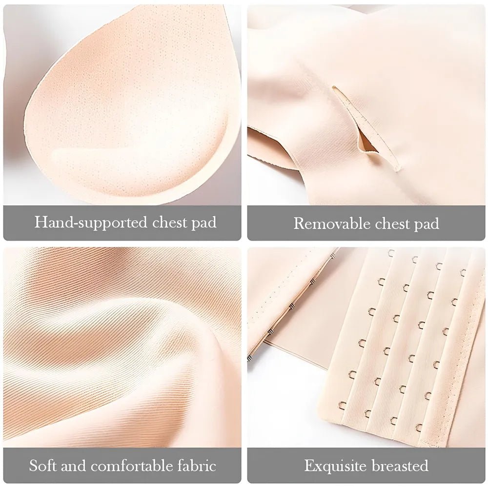 Basic Bae Scoop Neck Shapewear Tank with Removable Paddings - JUST - JEN BOUTIQUE