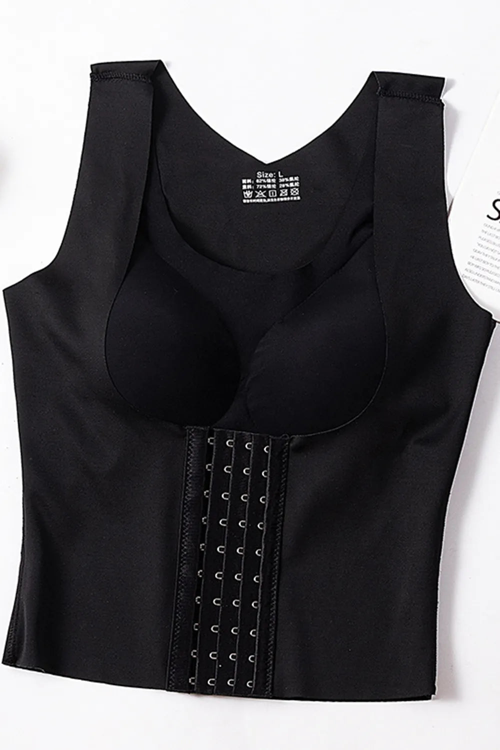 Basic Bae Scoop Neck Shapewear Tank with Removable Paddings - JUST - JEN BOUTIQUE