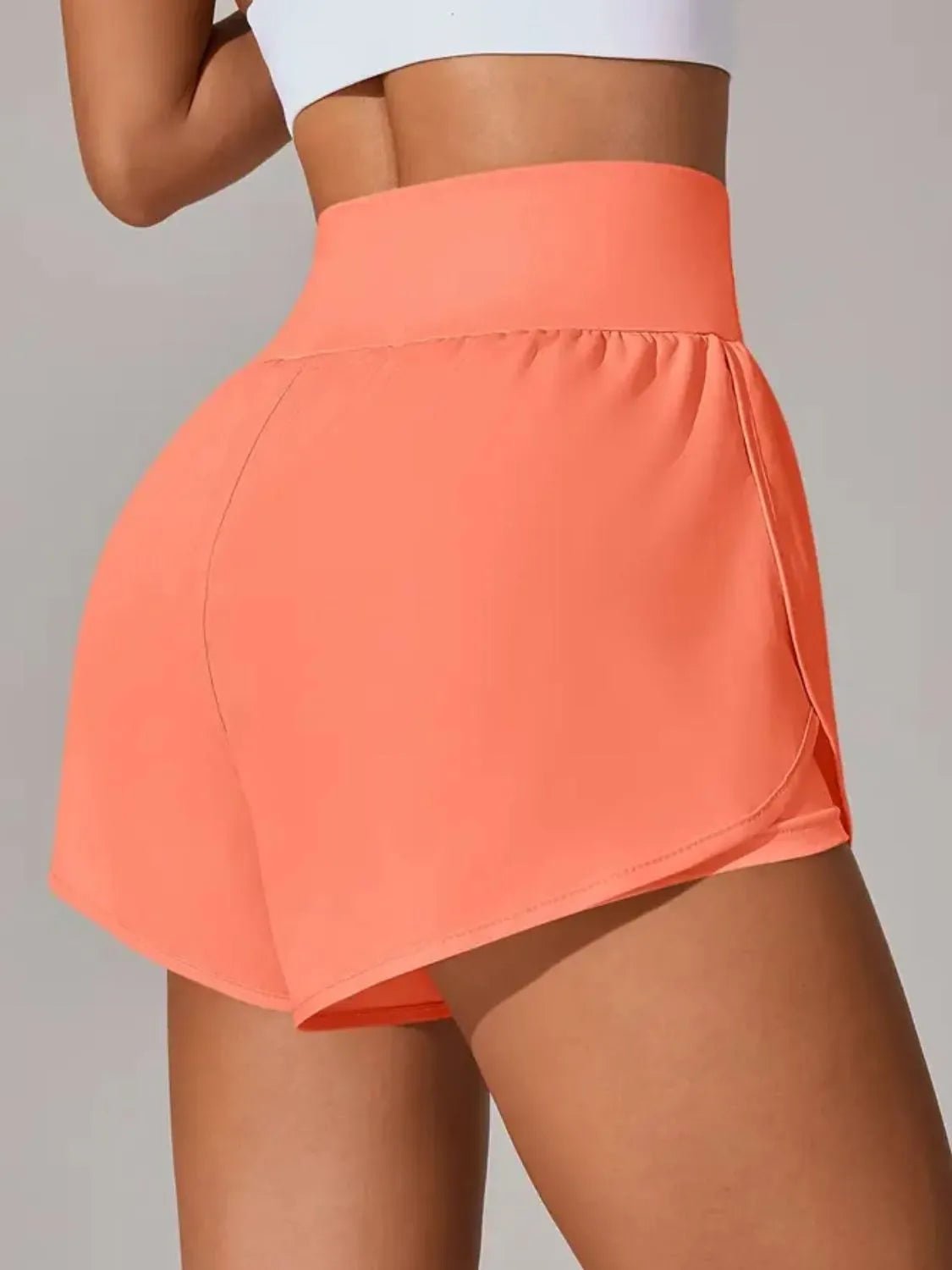 Pocketed High Waist Active Shorts - JUST - JEN BOUTIQUE