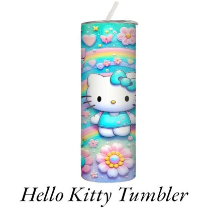 HELLO KITTY 20oz. Insulated Stainless Steel Tumbler.