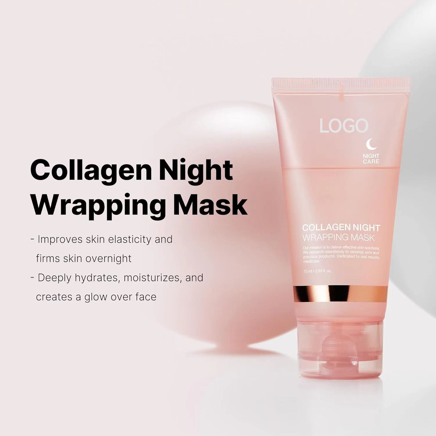 Collagen peel - off mask smearable deep cleansing skin rejuvenation moisturizing skin care sleeping mask - JUST - JEN BOUTIQUE