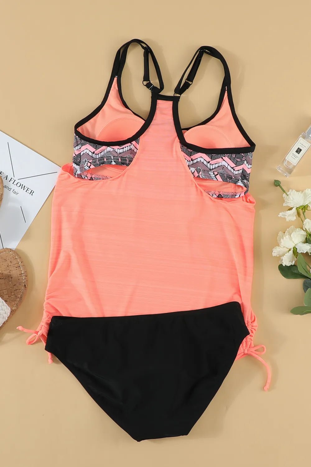 Scoop Neck Top and Brief Swim Set - JUST - JEN BOUTIQUE