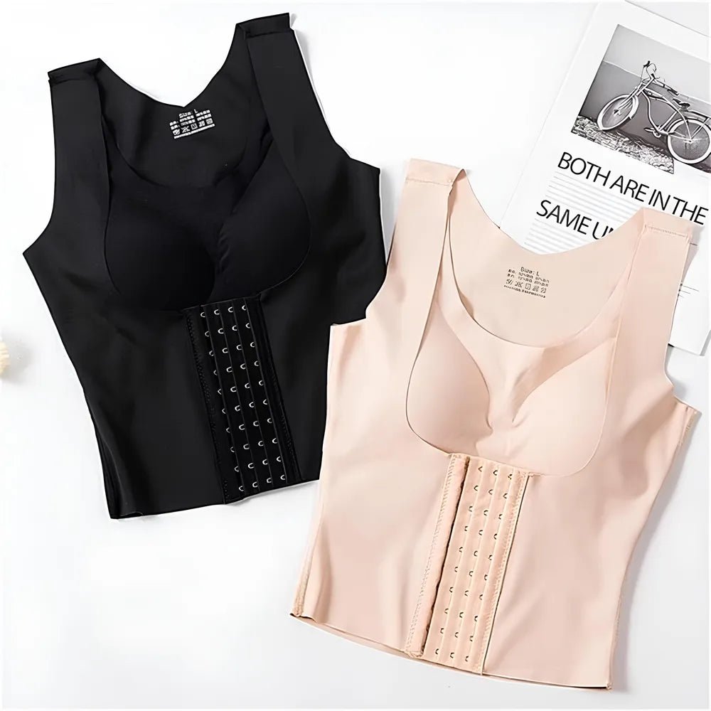 Basic Bae Scoop Neck Shapewear Tank with Removable Paddings - JUST - JEN BOUTIQUE
