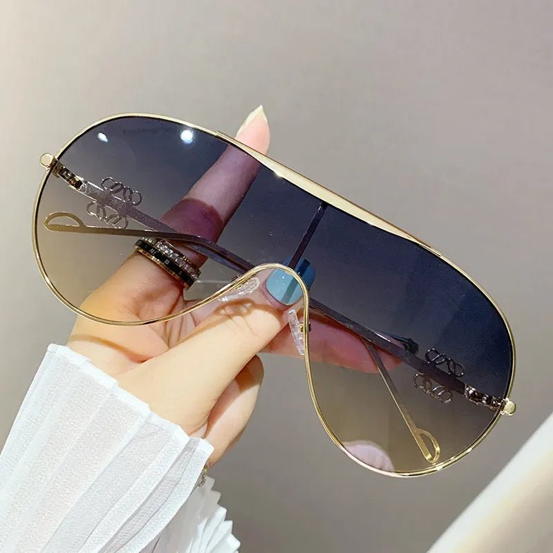 Gradient Aviator Sunglasses - JUST - JEN BOUTIQUE