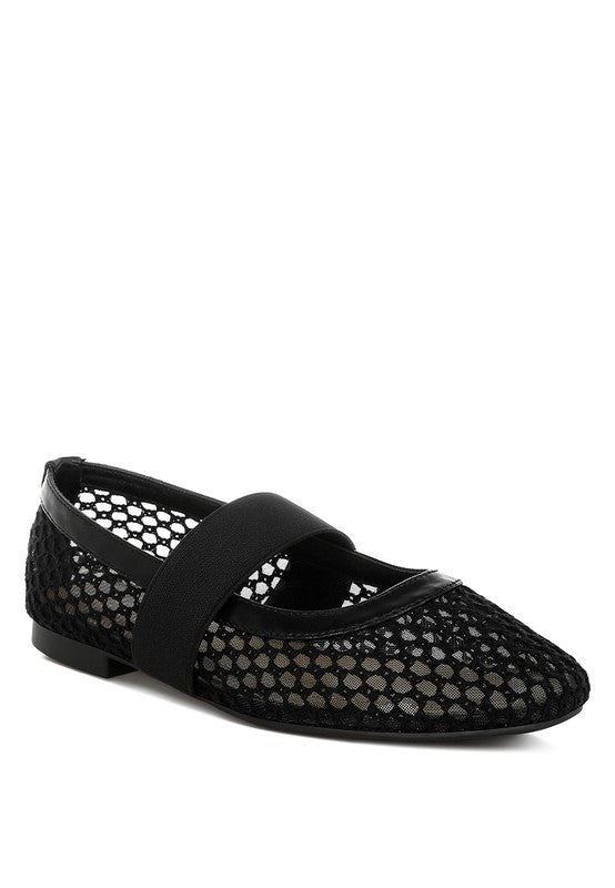 Nayela Mid - Foot Strap Ballerinas - JUST - JEN BOUTIQUE
