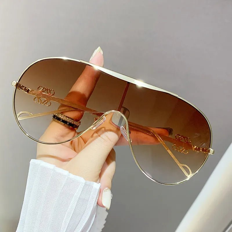 Gradient Aviator Sunglasses - JUST - JEN BOUTIQUE