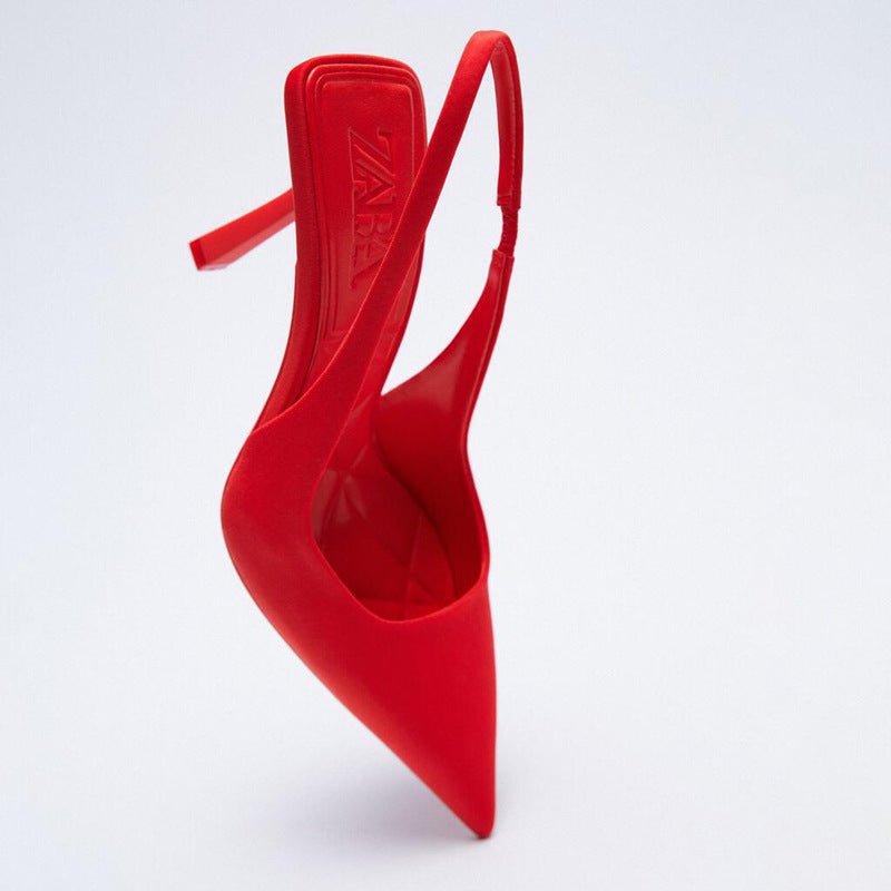 Point Toe Slingback Pumps - JUST - JEN BOUTIQUE