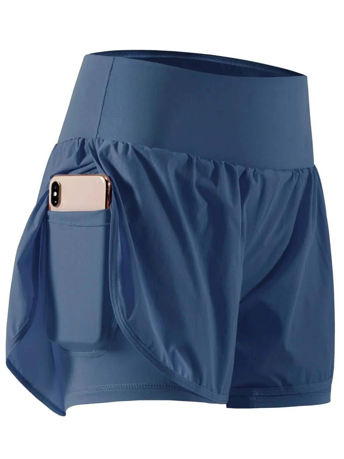 Pocketed High Waist Active Shorts - JUST - JEN BOUTIQUE