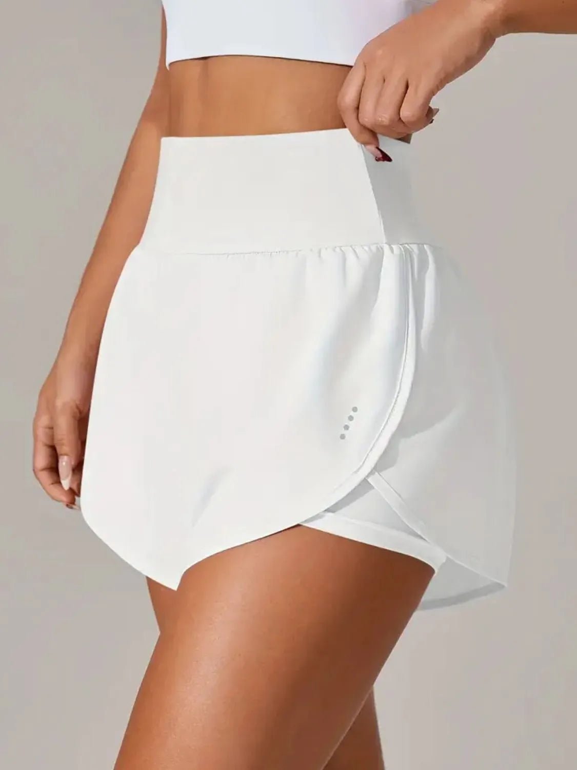 Pocketed High Waist Active Shorts - JUST - JEN BOUTIQUE