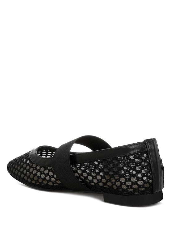 Nayela Mid - Foot Strap Ballerinas - JUST - JEN BOUTIQUE