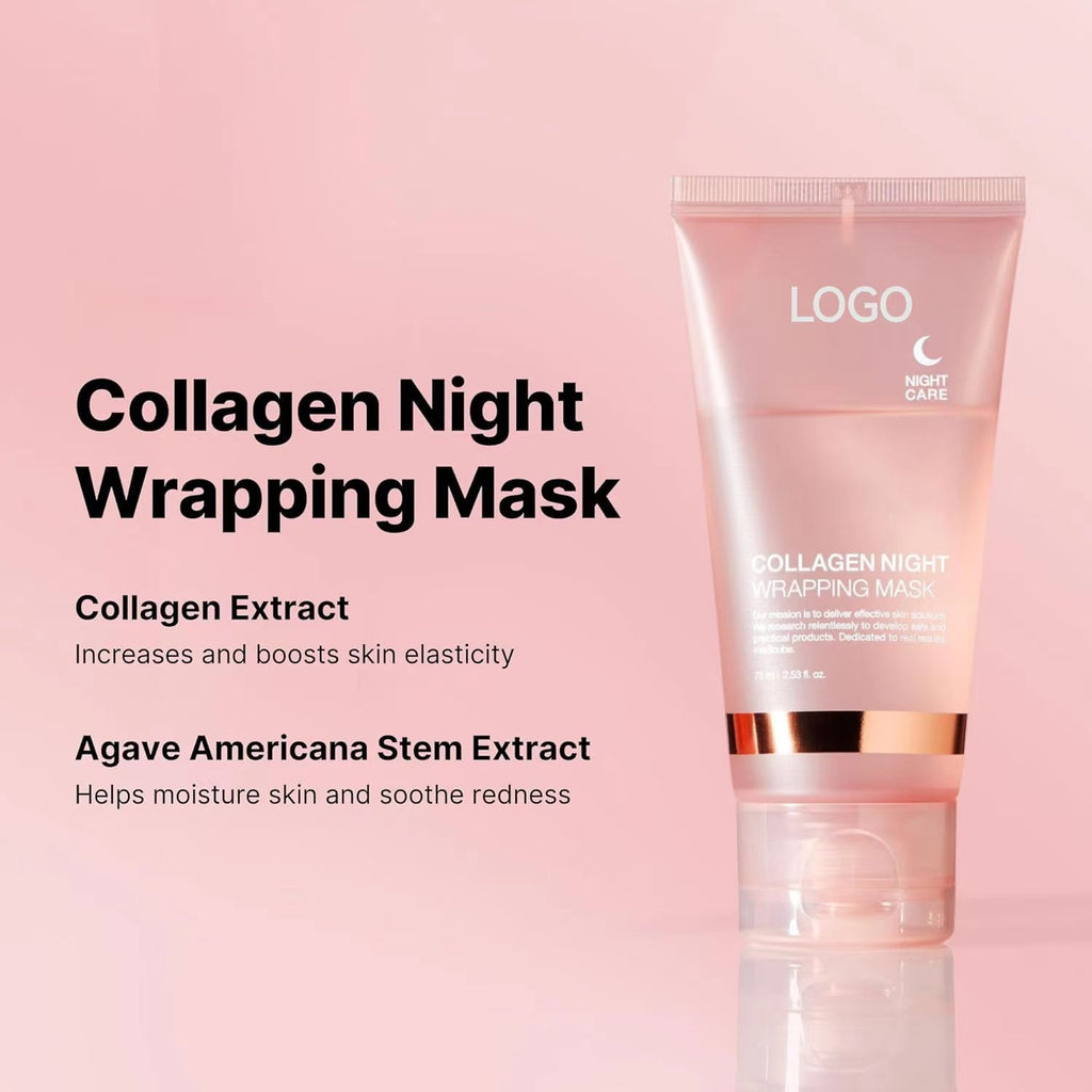 Collagen peel - off mask smearable deep cleansing skin rejuvenation moisturizing skin care sleeping mask - JUST - JEN BOUTIQUE
