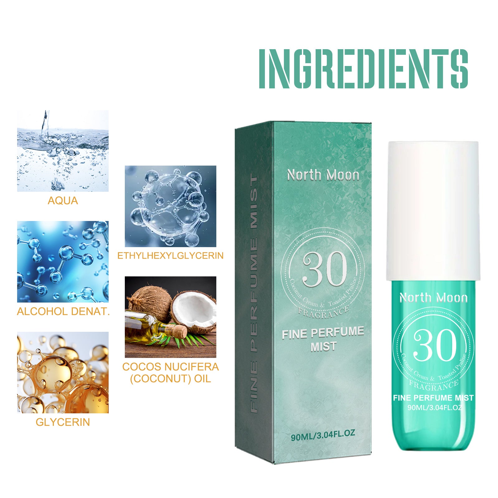 Perfume Spray Portable Natural Long - Lasting Fresh Light Fragrance Mild Niche Perfume - JUST - JEN BOUTIQUE
