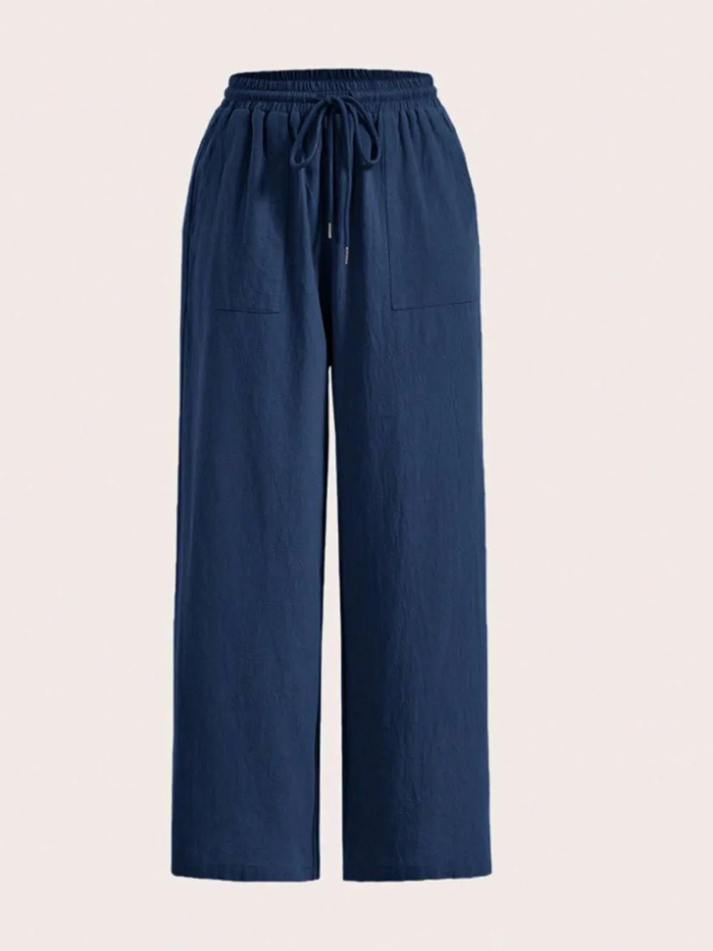 Drawstring Wide Leg Pants - JUST - JEN BOUTIQUE