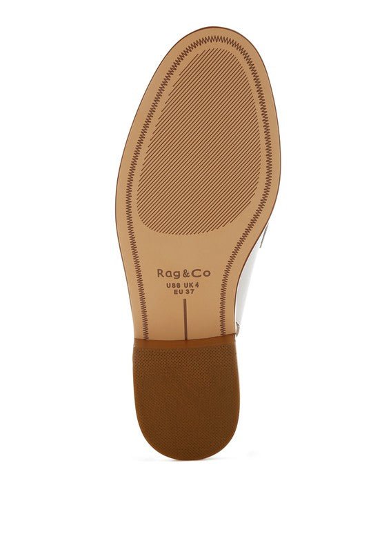Remykin Braided Penny Strap Loafers - JUST - JEN BOUTIQUE